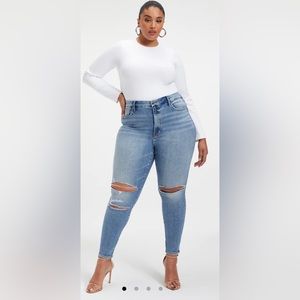 NWT GOOD AMERICAN GOOD LEGS